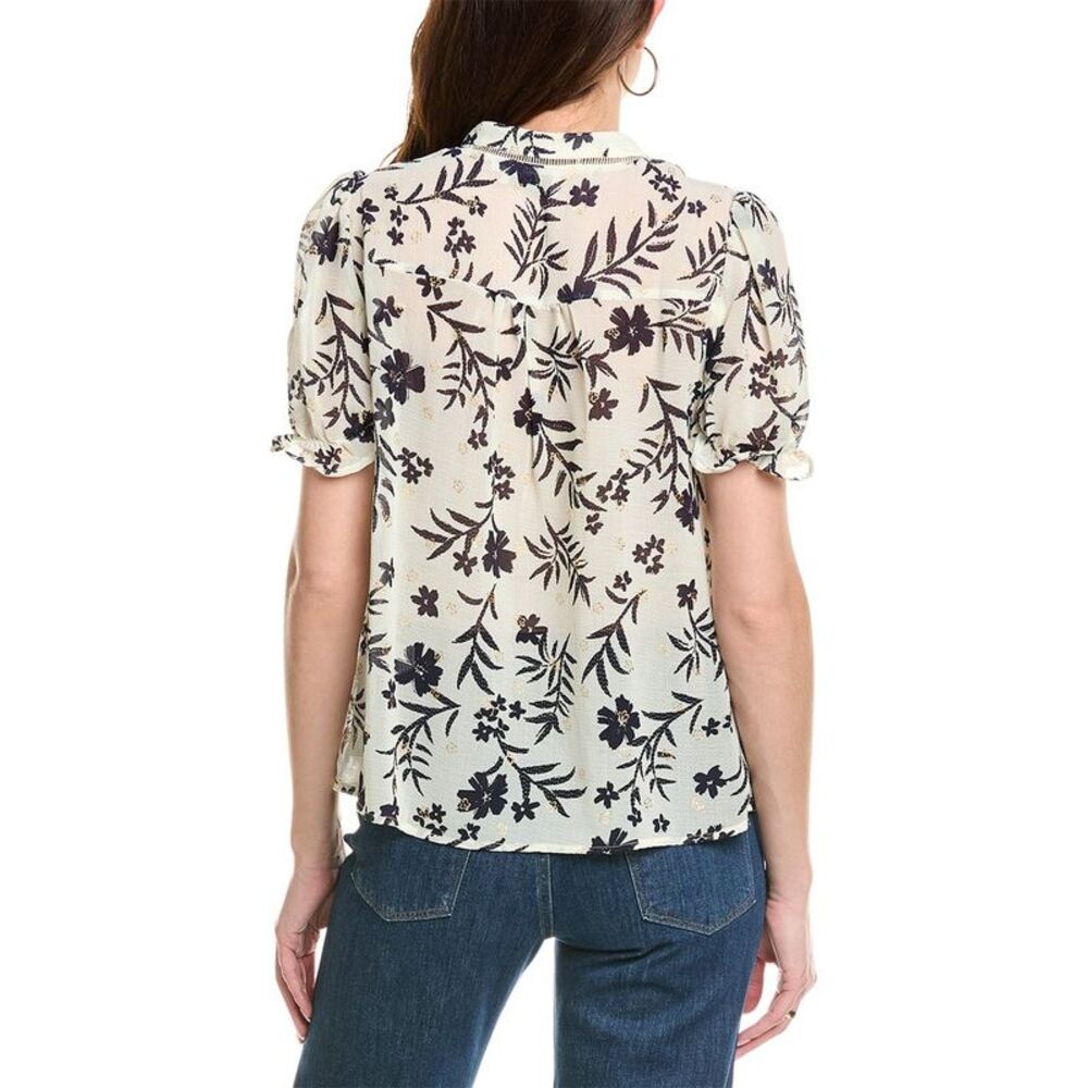 Anna Kay Womens Victoriane Top, White - Picture 2 of 3